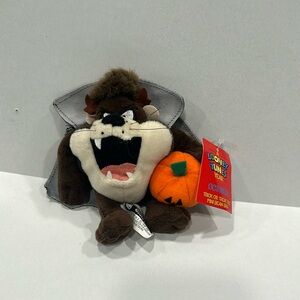 Looney Tunes Year October Trick or Treat Taz Mini Bean Bag Plush S27